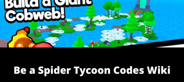 Roblox Be a Spider Tycoon Codes